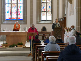 Palmsontag in St. Crescentius - Beginn der Heiligen Woche (Foto: Karl-Franz Thiede)